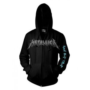 Metallica Unisex Adult Sad But True Full Zip Hoodie / Black